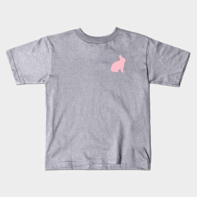 Pink Rabbits Kids T-Shirt by Perezzzoso